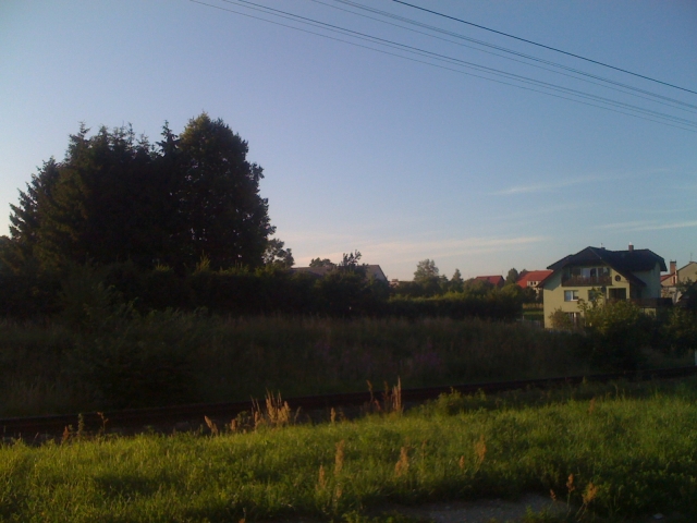 �ukowo - tory widok od Polnej